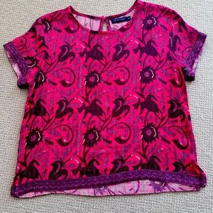 XS La Plage Blouse - Never Worn and Beautiful Colors!